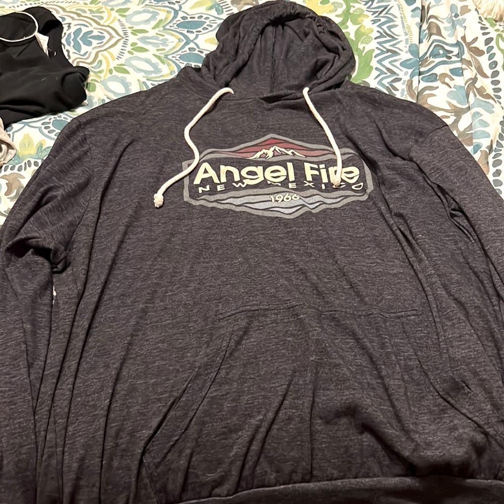 Dark Blue jean color light weight hoodie